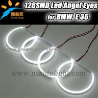 High Power 3014 SMD Led Headlight For BMW E36 Angle Eyes Led Rings, Auto Car Light For BMW E36