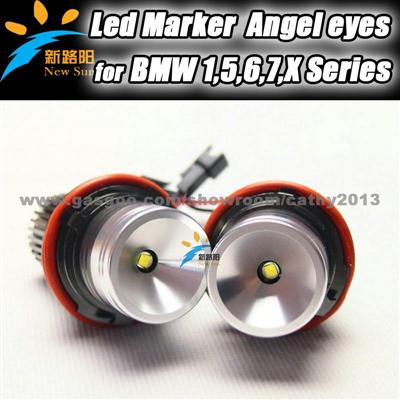 High Brightness Car Headlight Led Angel Eyes Marker Cree 10W For BMW E39 E60 LED