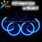 2013 Colorful Mazda Ccfl Angel Eyes, 8000k Super Brightness CCFL Angel Eyes For Mazda 3
