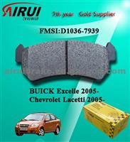 D1036 BUICK Excelle Semi-Metallic Brake Pad