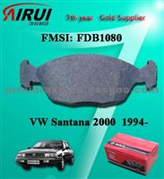 FDB1080 VW Santana 2000 F Low Metal Brake Pad