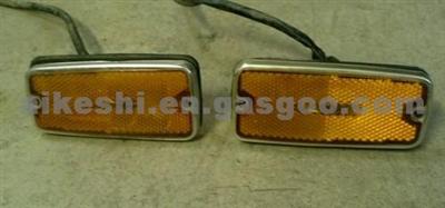 TOYOTA Hilux Fj55 FJ40 BJ40 Early Front SIDE MARKERS LIGHTS Yellow Amber
