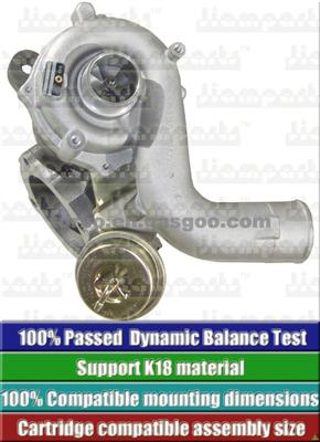 Audi; Skoda 2000 150hp Turbocharger K03-2075EYD 5.88 53039700058