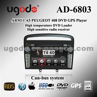 PEUGEOT 408 Dvd Gps Navigation AD-6803
