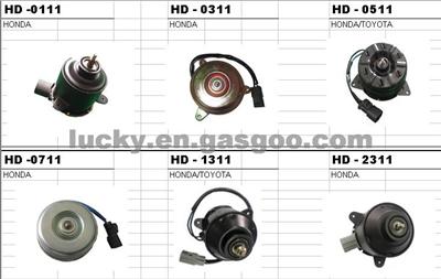 Selling High Quality Fan Motor Toyota Honda/ Toyota Hyundai Daewoo Ford Mitsubshi