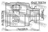 CV Joint (For Honda 44310-S10-A10 Ho-528)