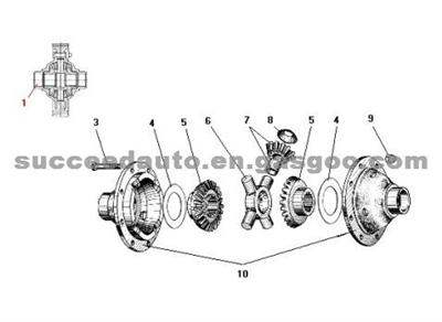 Differential (For Car Ural)