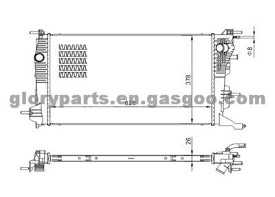 RENAULT Radiator 21410-0002R