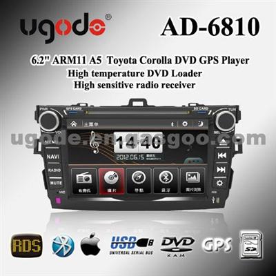 Toyota Corolla DVD GPS Player AD-6810