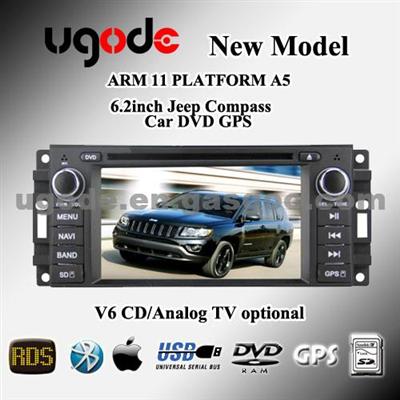 Jeep Compass DVD GPS Navigation Player AD-6305