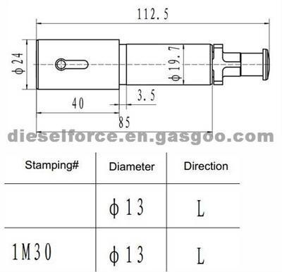 Plunger/Element A503 675