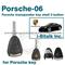 Porsche Transponder Keys Shell 3 Button