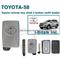 TOYOTA Remote Key Shell 4 Button