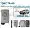 TOYOTA Remote Key Shell 5 Button