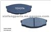 Toyota 4Y Brake Pad D2064 T3083 0446526300 0449126270 449126270