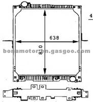 BENZ Truck Radiator 6525016601