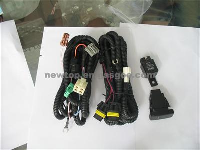 Wire Harness For 06 Honda City/ZX Fog Light (NT-P-1043)