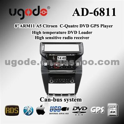 UGO Citroen C-Quatre DVD GPS Player AD-6811