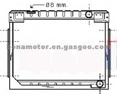 BENZ Radiator 3465005603