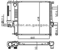 BMW Radiator 17111728905
