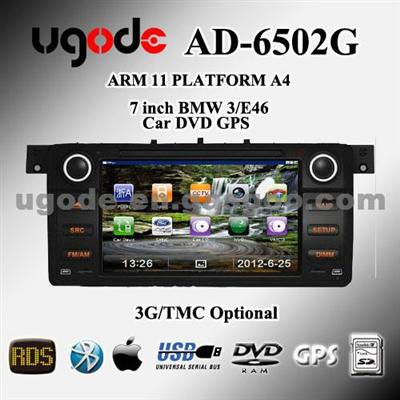 6.2inch BMW E46 DVD GPS Navigation Player With 3G