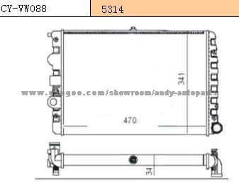 Radiator Volkswagen 377121251B/377121251RA