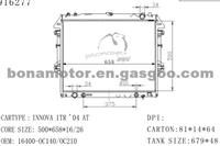 TOYOTA Radiator 16400-0C140,16400-0C210