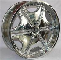 Chrome Car Alloy Wheel Rims 22 Inch