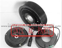 Repair Kit With 9 Grooves Pulley 24V A/C Compressor Clutch Assy 10PA15C MERCEDES BENZ