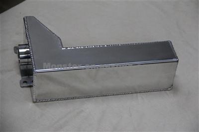 Coolant Expansion Tank Fabricated Aluminum Direct Fit SUBARU