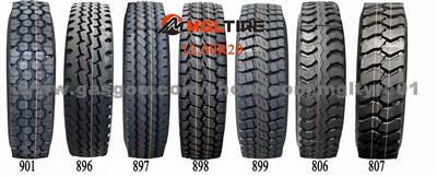 MGLTIRE-Truck tire size 11.00R20 with quality warranty pattern 806