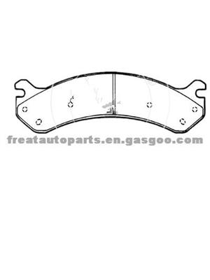 CHEVROLET BRAKE PAD D784