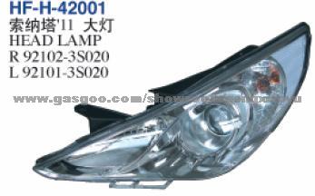 Hyundai Sonata '11 Head Lamp R 92102-3S020,L 92101-3S020