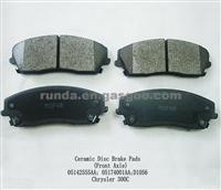 Ceramic Disc Brake Pads (Front Axle) 05142555AA; 05174001AA;D1056 Chrysler 300C