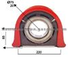 1288231,DAF SHAFT CENTER SUPPORT BEARING