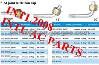 Auto AC Barb Hose Fitting Tube Fitting Pipe Fitting Female R12 O-Ring For Auto Air Conditioner