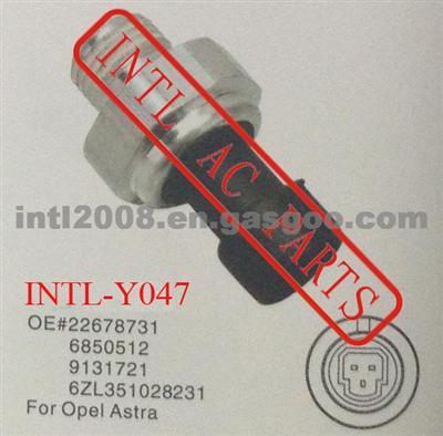 Auto Air Conditioner /AC Compressor Pressure Switch For Opel Astra 22678731 6850512 9131721 6ZL3510 28231