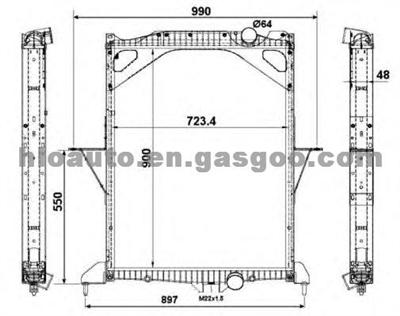 Radiator For VOLVO FH12 20460178