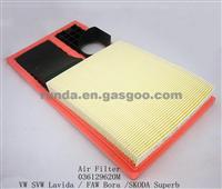 Air Filter 036129620M For VW SVW Lavida / FAW Bora /SKODA Superb