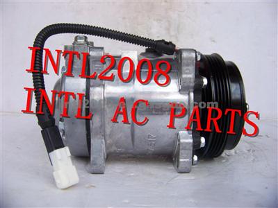 SD507 5H11 507 Sanden Car A C Compressor For Peugeot Auto Airconditioning A/C Compresor With 4PK Pulley