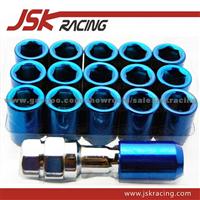 35MM WHEEL NUTS COLOR BLUE