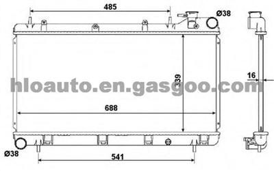 Radiator For SUBARU 45199-FA040