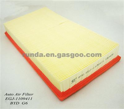 Auto Air Filter EGJ-1109411 For BYD G6