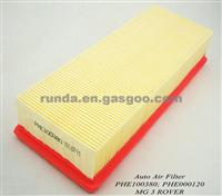 Auto Air Filter PHE100380; PHE000120 For MG 3 ROVER