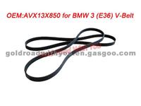 V-Belt AVX13X850 For BMW E36