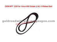 V-Ribbed Belt 6PK1255 For Volvo C70