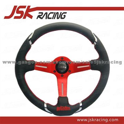 FOR MOMO GENUINE LEATHER RACING STEERING WHEEL