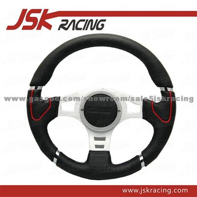 FOR MOMO GENUINE LEATHER STEERING WHEEL J1 STYLE