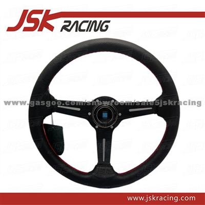 FOR NRADI GENUINE LEATHER STEERING WHEEL