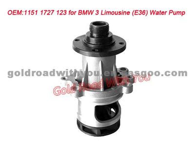 Water Pump 1151 1727 123 For E34，E36